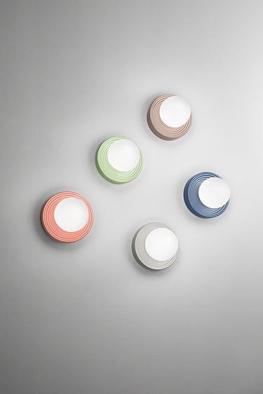 Perenz Ceramic - applique in ceramica colorata con vetro diffusore 1 x G9 MAX 28W Perenz Lampade da parete